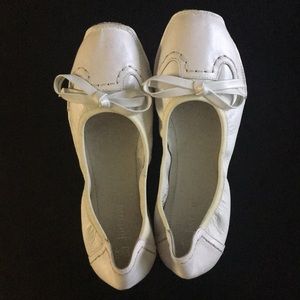 White summer shoes